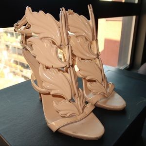 GIUSEPPE ZANOTTI “CRUEL SUMMER” BLUSH HEELS